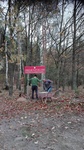 Montaż tablicy informującej o formach ochrony przyrody z nazwą obszaru chronionego Pojezierze Sławskie PLB300011